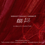 Dárkový poukaz v hodnotě 1 000 Kč